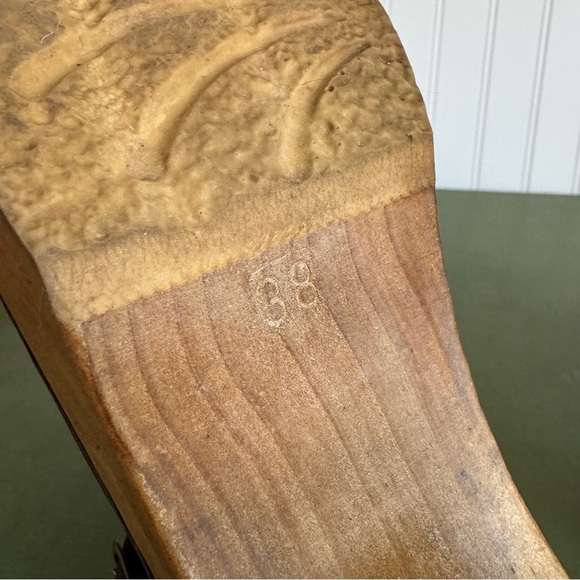 No. 6 Handmade by Sven Braid-Front Convertible Clogs in Taupe Nubuck *USA Made* - Picture 6 of 14